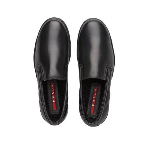 prada sneakers mens ebay|prada men's slip on sneakers.